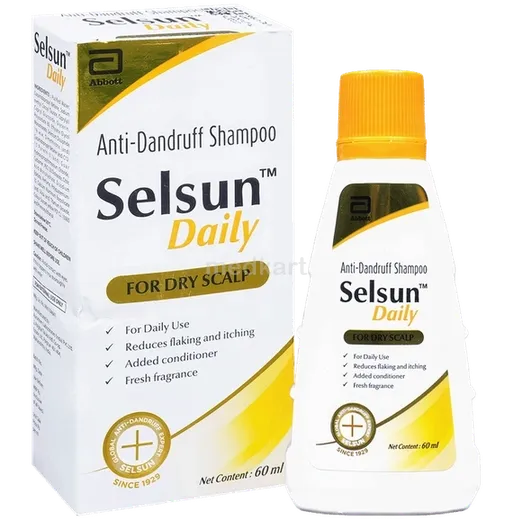 selsun daily anti dandruff shampoo 60ml